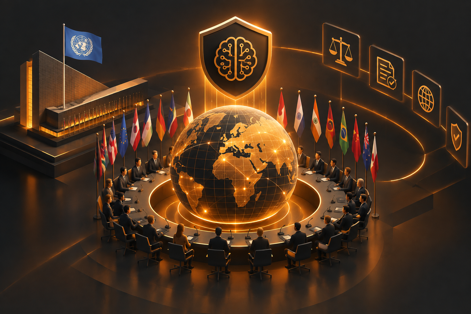 22 Nations Call for Global AI Watchdog