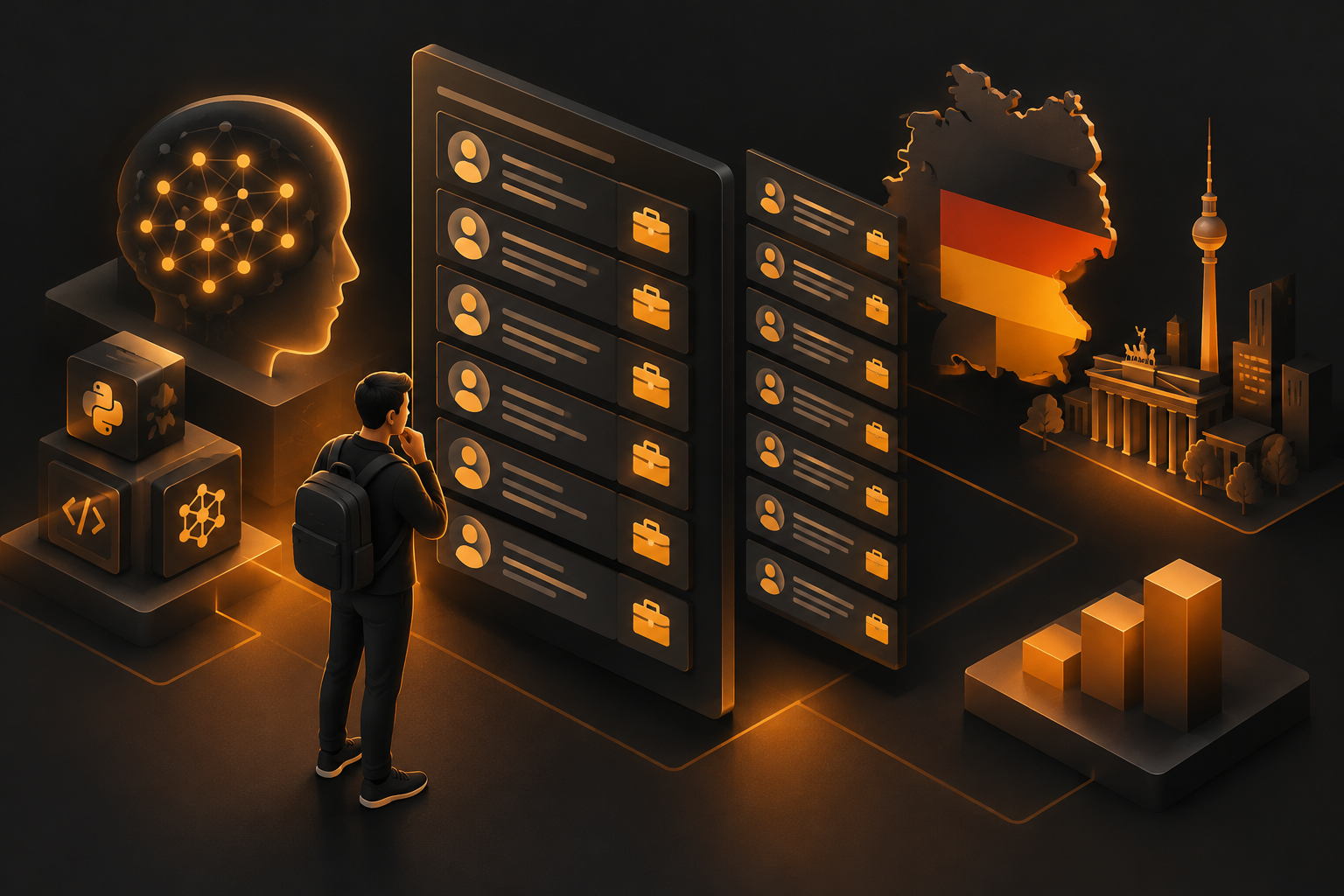 AI developers: job board lists 80 openings in Germany