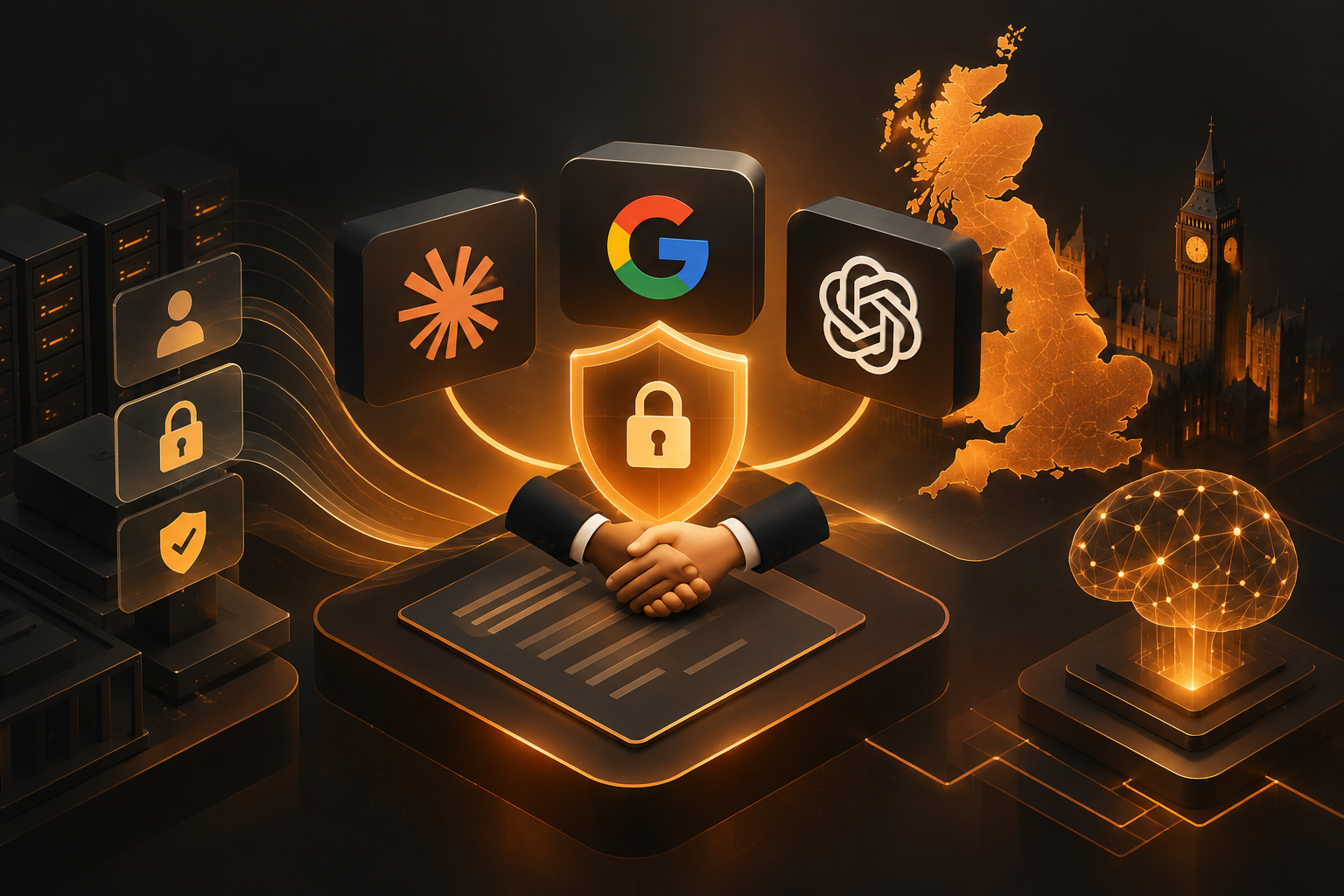Anthropic, Google, OpenAI einigen sich auf britische Datenschutz-Standards