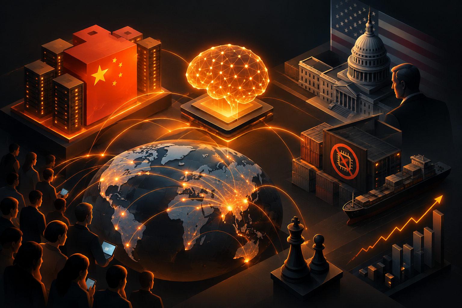 Chinese AI Models Surge in Global Adoption – Washington Sounds Alarm