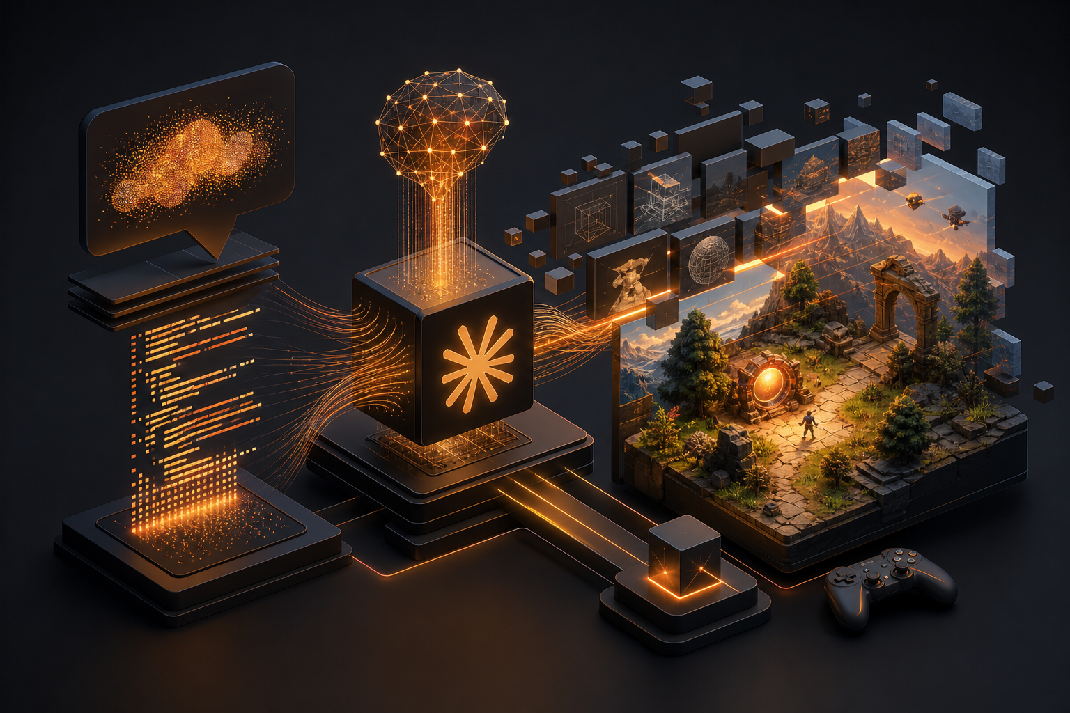 Claude Opus 5 Generates Complete 3D Games from Text Prompts