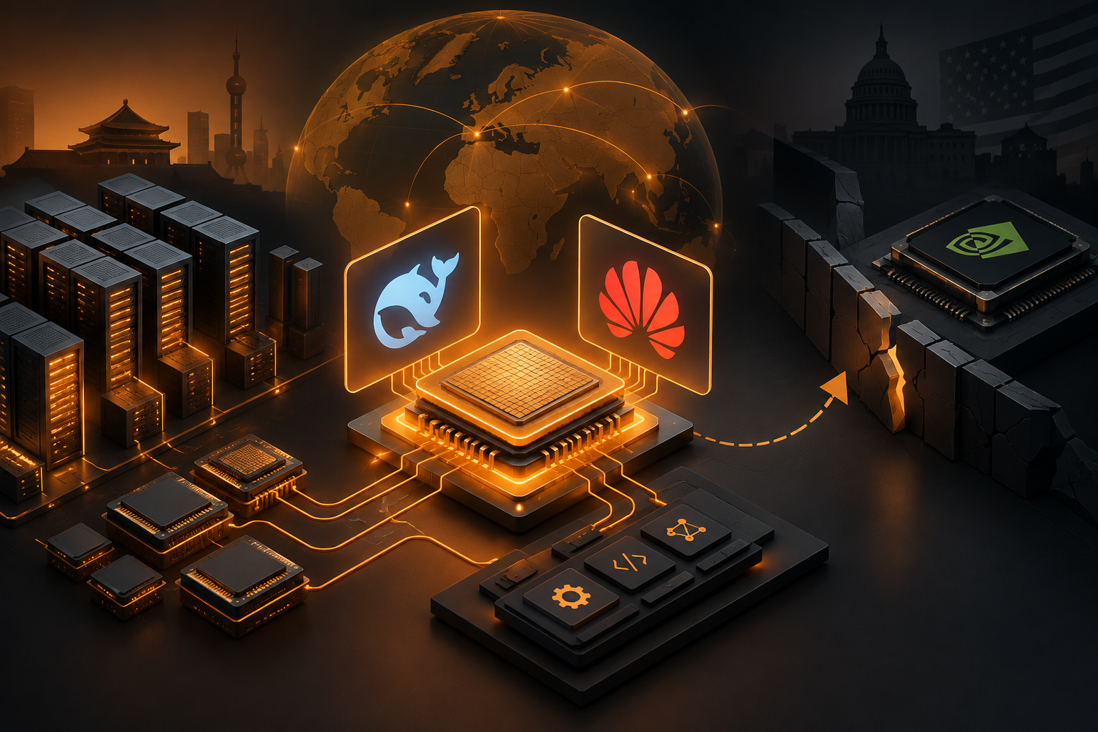 DeepSeek und Huawei entwickeln gemeinsam Chip-Programmiertools – Nvidia-Abhängigkeit sinkt