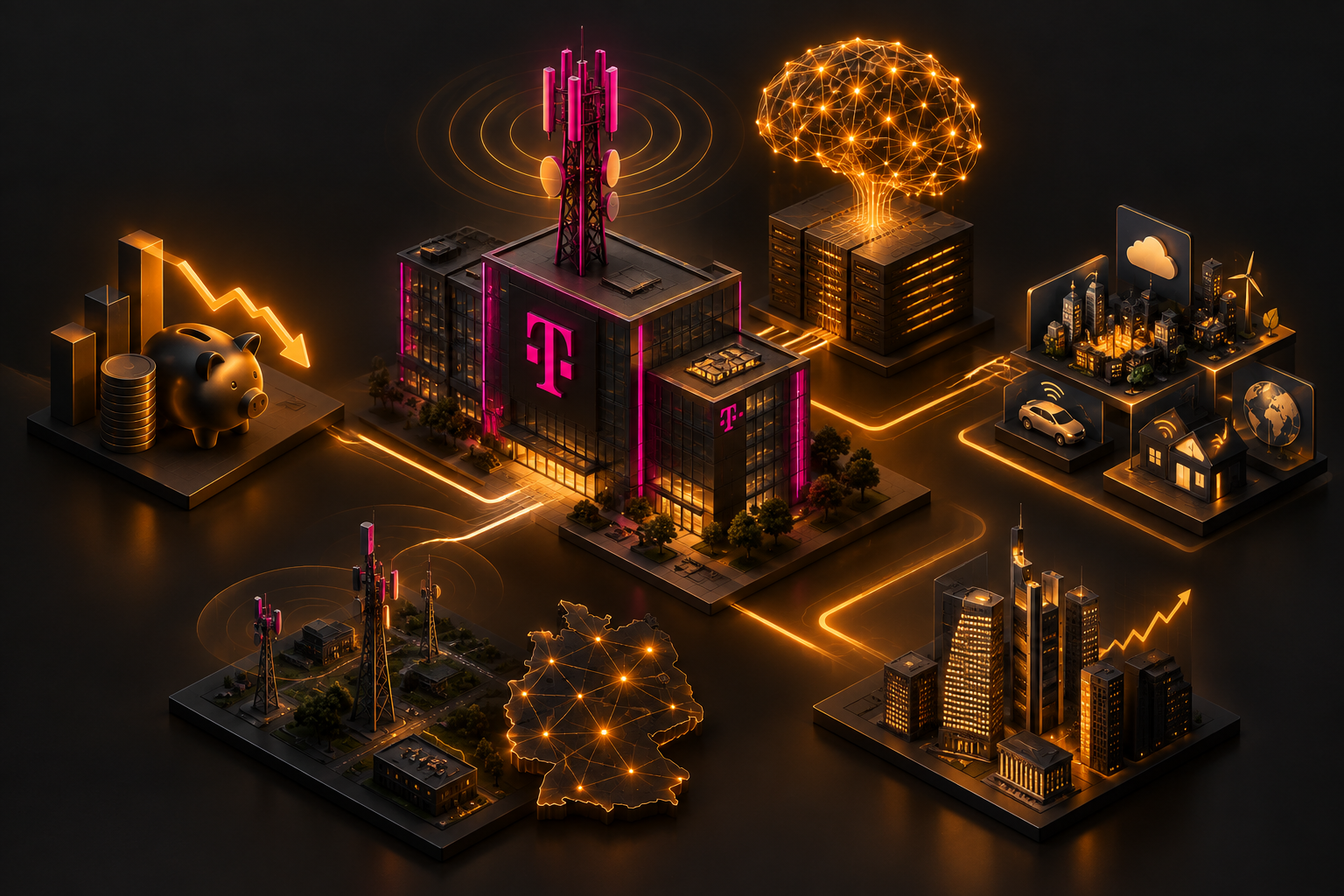 Deutsche Telekom pursues AI deployment for cost reduction and new business fields