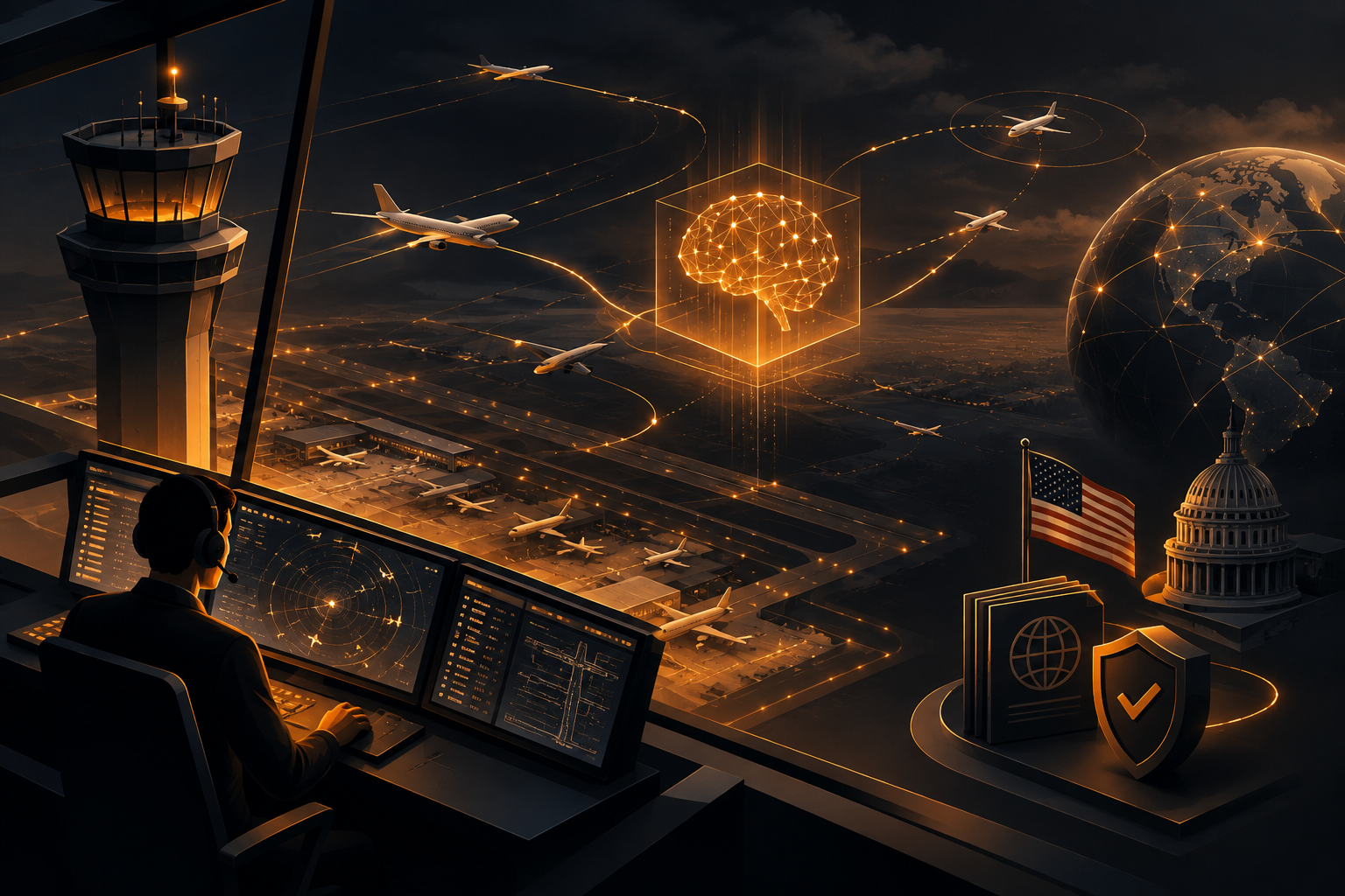 FAA deploys AI system for air traffic control