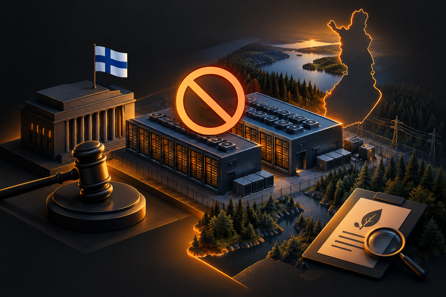Finland orders Google to halt work at two AI data centers