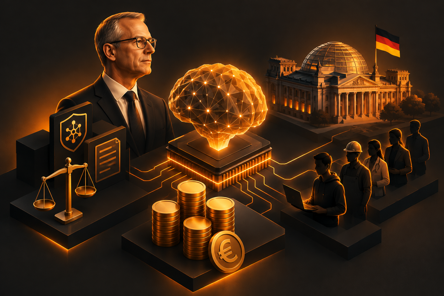 Digitalminister Wildberger will KI-Umsätze in Deutschland besteuern