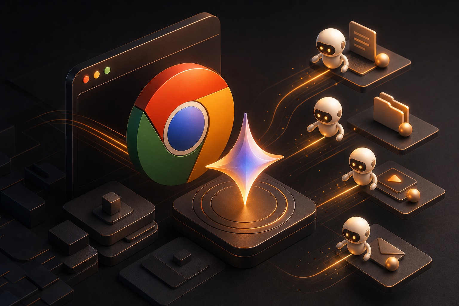 Google Brings Agentic AI Gemini Spark to Chrome – Tasks Run in the Background