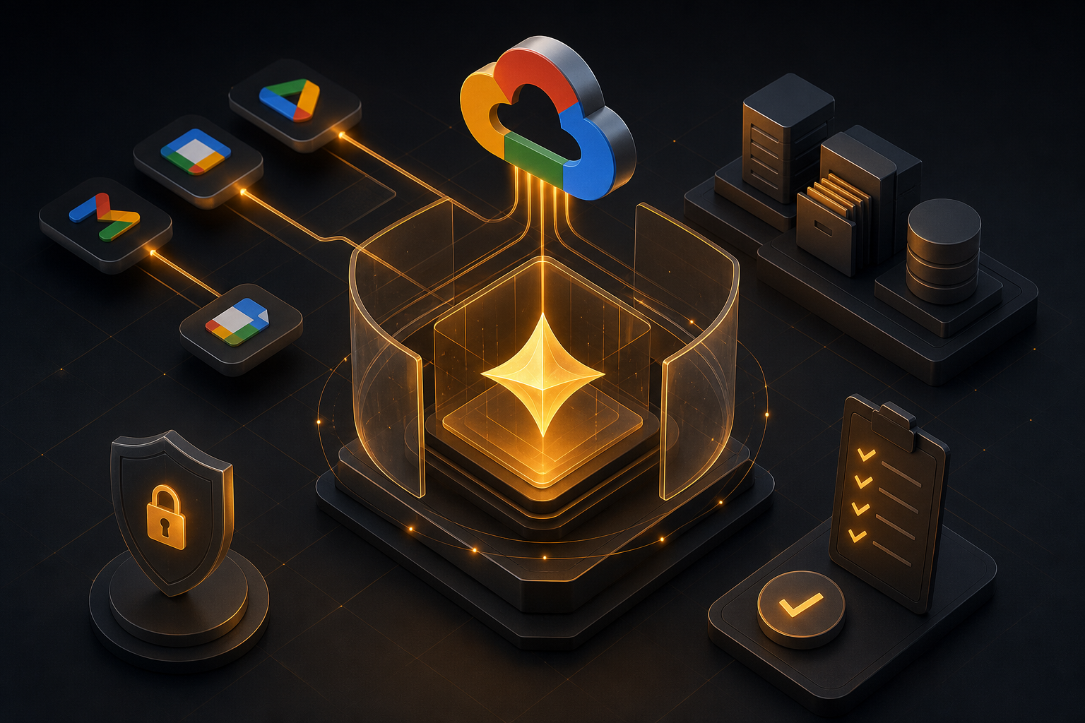 Google Workspace: Gemini greift standardmäßig auf Unternehmensdaten zu
