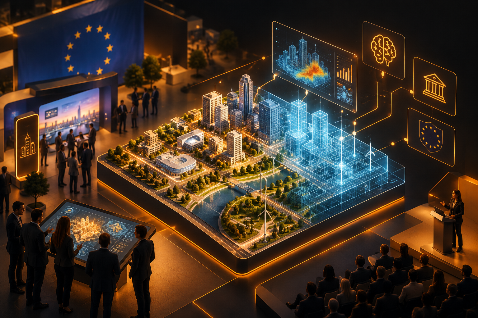 European Commission: Local Digital Twins CiTiVERSE EDIC showcases AI solutions at Smart City Expo World Congress 2026