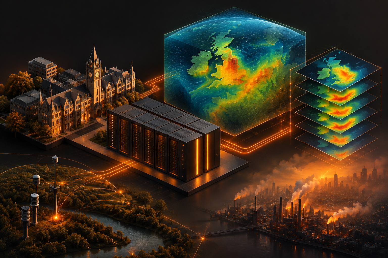 University of Manchester Deploys Nvidia Earth-2 for UK Air Pollution Forecasting