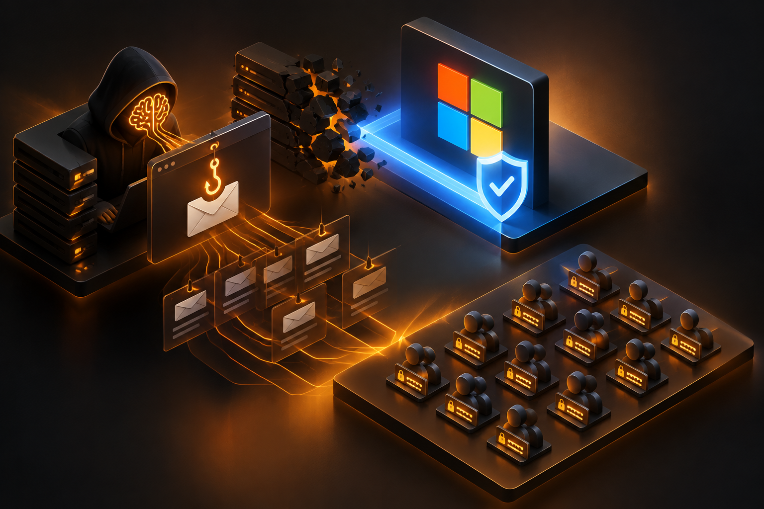 Microsoft Shuts Down Eviltokens AI-Powered Phishing Service Behind 12,000 Compromised Accounts