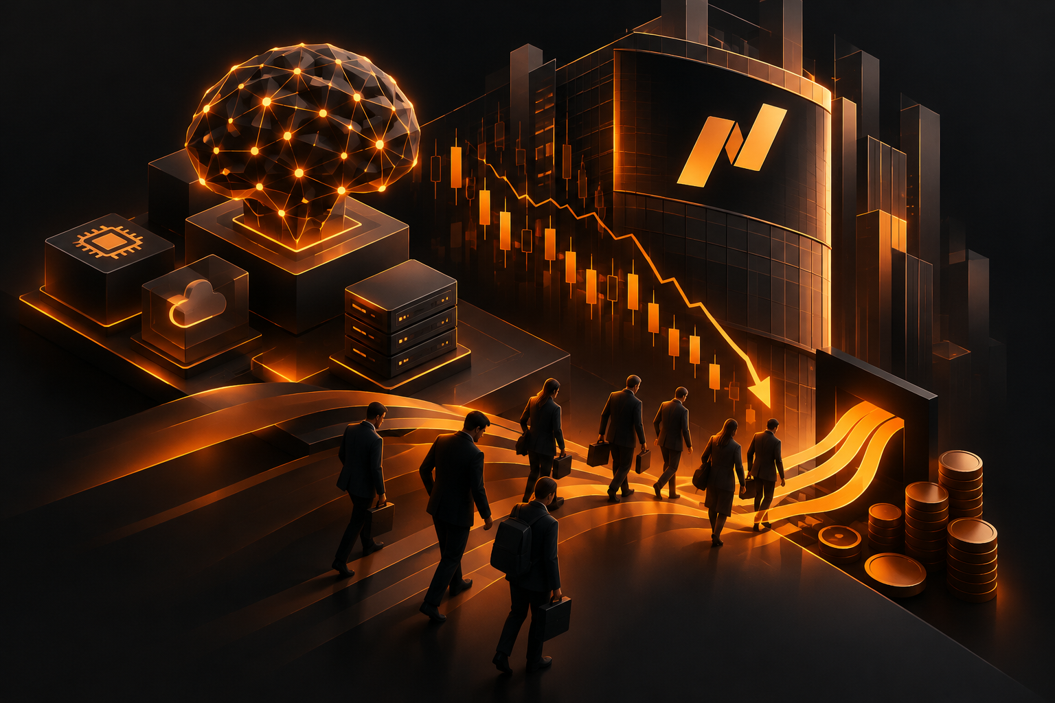 Nasdaq: AI Concerns Drive Investors Out of Tech Stocks