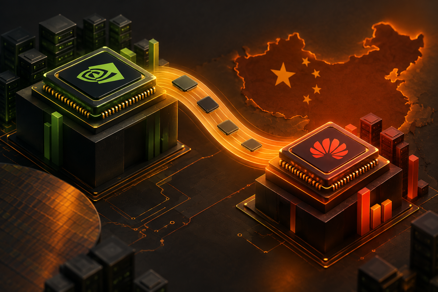 Nvidia verliert Marktanteil bei KI-Chips in China an Huawei