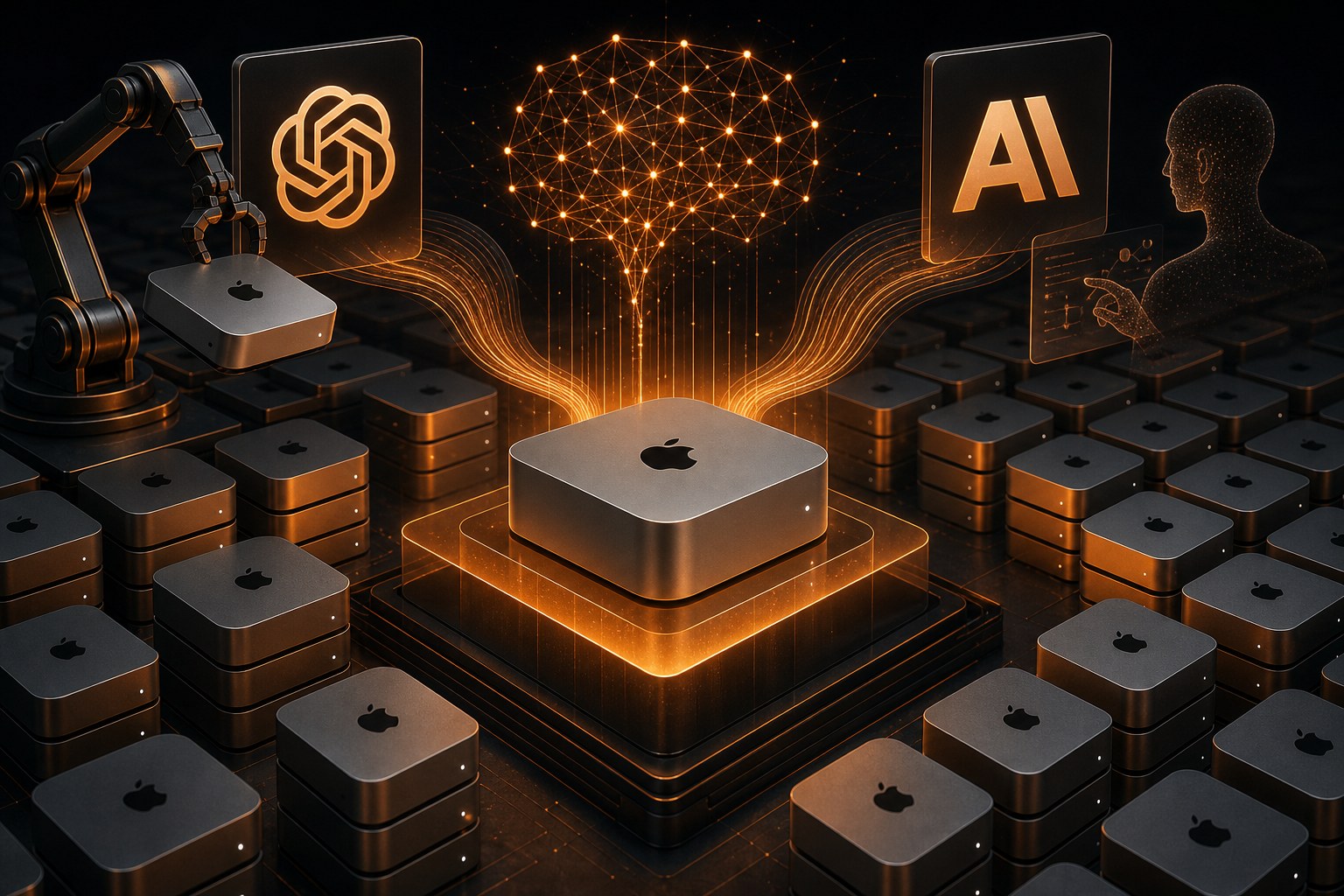 OpenAI und Anthropic kaufen Zehntausende Mac minis – Apple-Hardware wird zum KI-Trainingsrechner