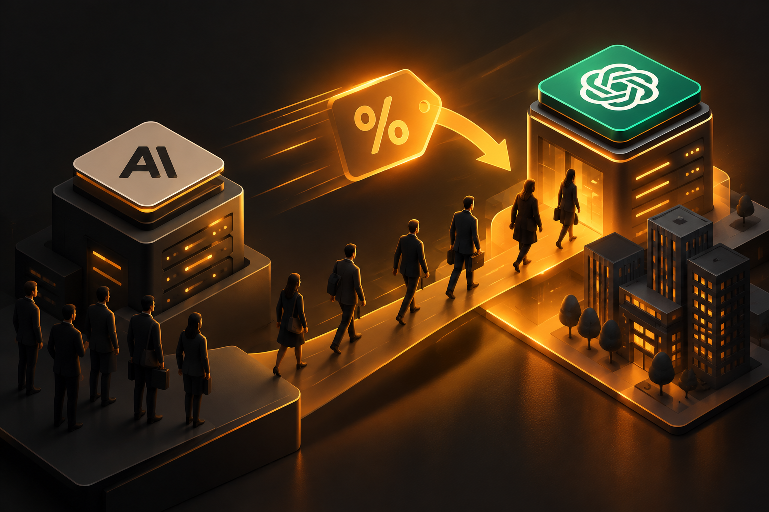 OpenAI Lures Anthropic Customers With Discounts of Up to 90 Percent