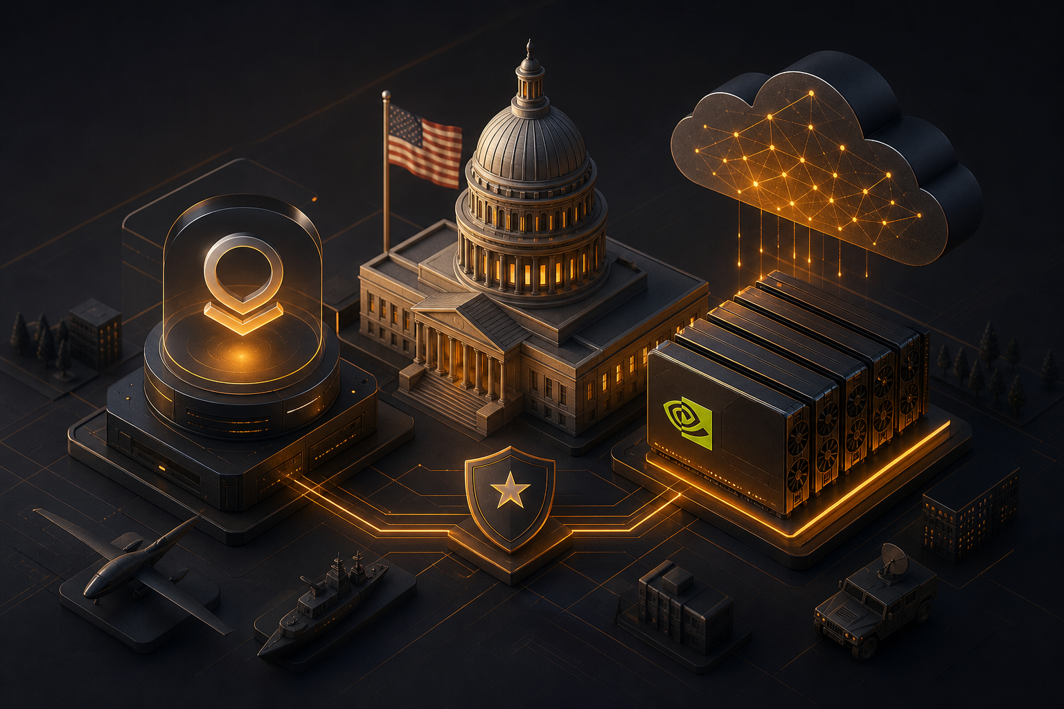 Palantir und Nvidia bauen KI-Plattform für US-Regierung