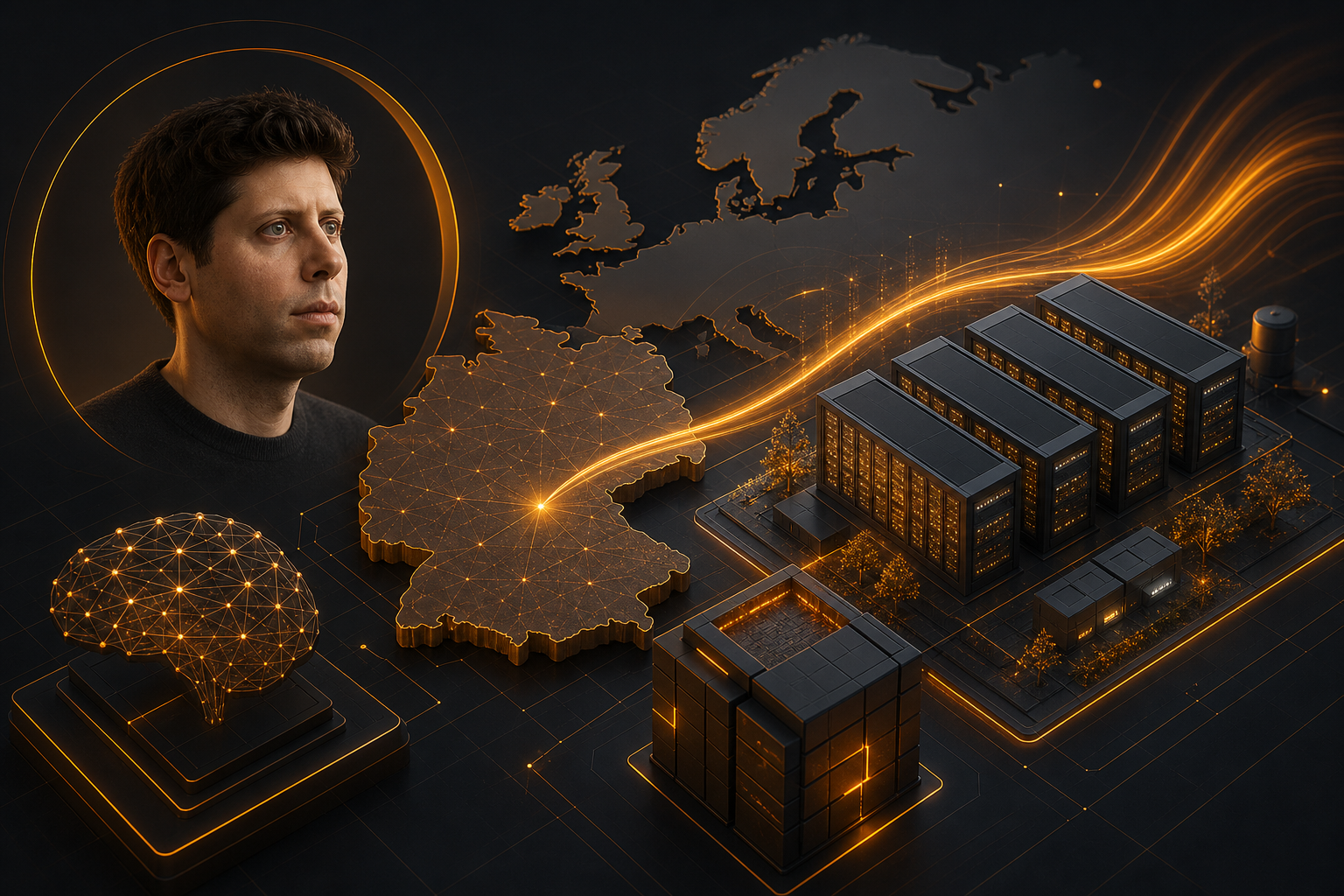 Sam Altman Continues Push for German Data Center – Despite OpenAI Losses