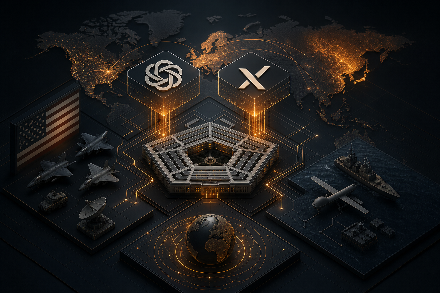Pentagon Integrates ChatGPT and Grok into Military AI Platform
