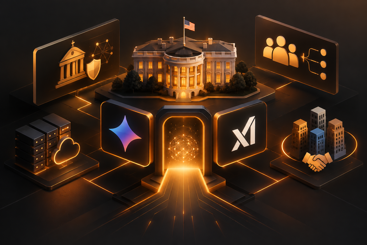Trump-Administration startet KI-Portal mit Gemini und Grok