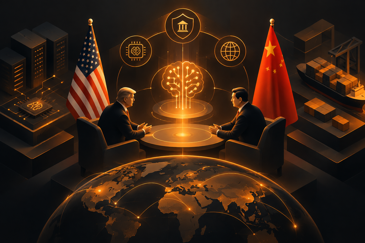USA und China einigen sich auf KI-Dialogmechanismus vor Trump-Xi-Gipfel